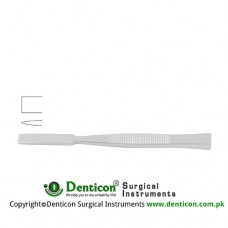 Bone Osteotome Stainless Steel, 13.5 cm - 5 1/4" Blade Width 14 mm